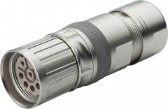 Розетка кабельная Weipu M23DK6TKUIPL