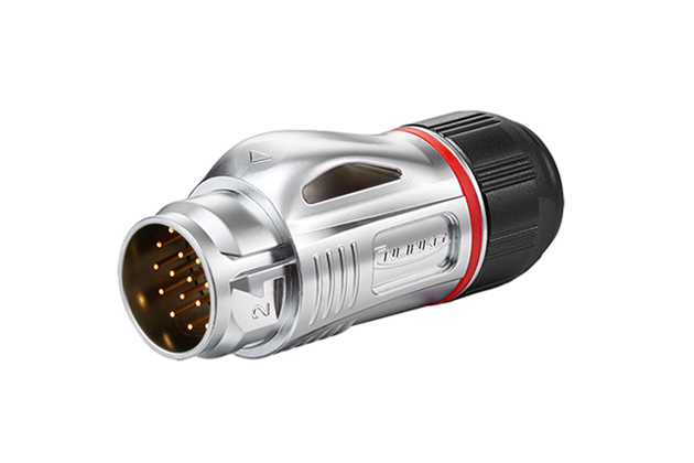 Metal male plug CNLINKO BD-24-C19PE-03-001A