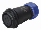 Розетка межкабельная Weipu SP2911/S15I3C