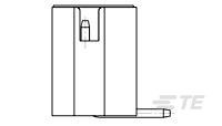 TE CONNECTIVITY Plug Square 4p SMT 1775470-4