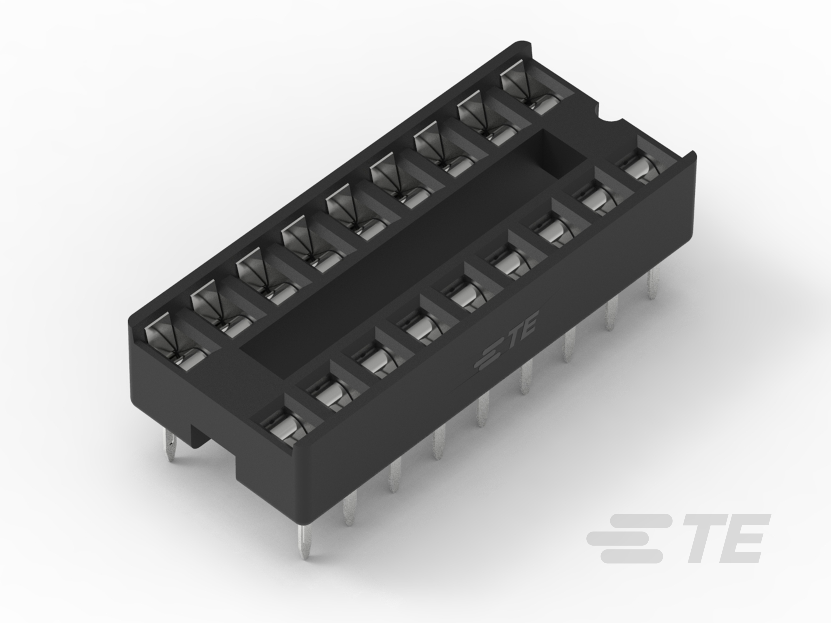 TE CONNECTIVITY IC socket 18p THT 1-2199298-5