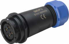 Розетка межкабельная Weipu SY2111/S7BI3