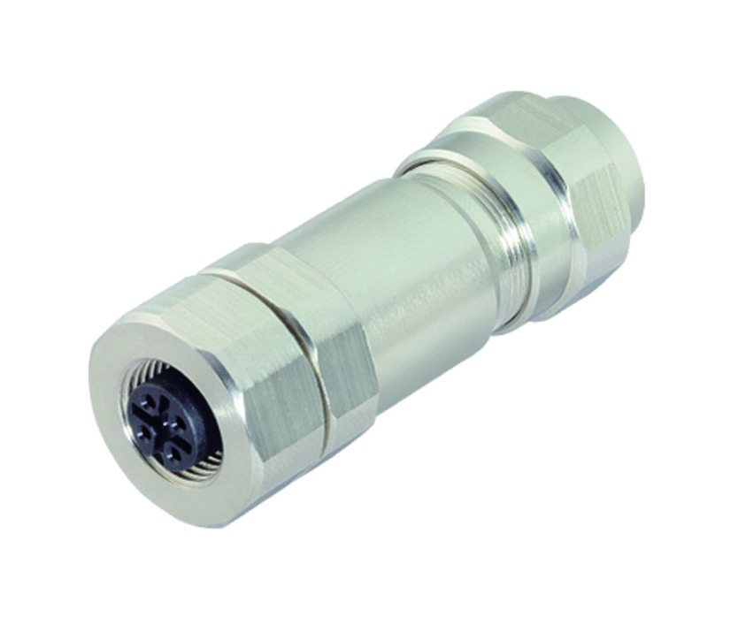 BINDER Socket Circular M12 4p Screwclamp 99-1430-991-04