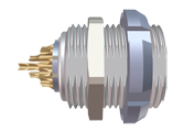 YAMAICHI Socket Circular YCP 4p Solder YCP-BWC12ACX-04FSGEX-000X