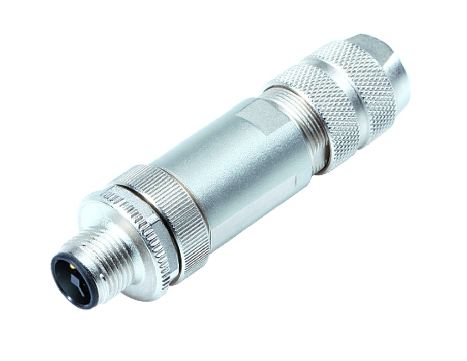 BINDER Plug Circular M12 4p Screwclamp 99-1631-812-04