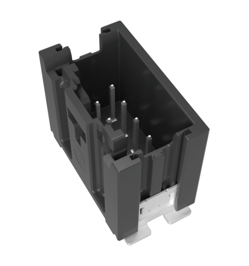 AMPHENOL ICC Plug Square Minitek 12p SMT 10143535-312KLF
