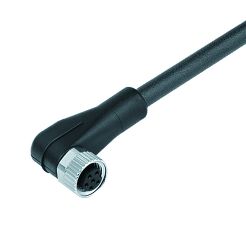 BINDER Socket Circular M8 3p with Cable 5m 77-3408-0000-50003-0500