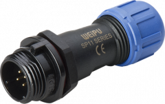 Вилка межкабельная Weipu SP1111/P3IIC