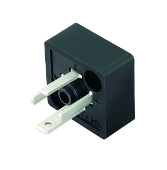 BINDER Plug Square 3p Solder 43-1907-000-04