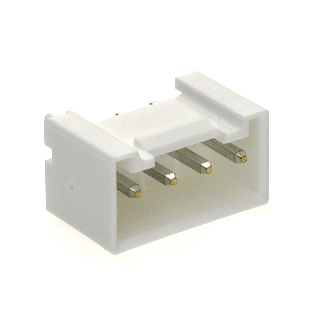 JST Plug Square VH 4p THT B4P-VH-FB-B (LF)(SN)