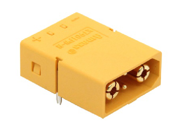 Вилка на плату папа Amass XT90PW(2+2)-M.G.Y