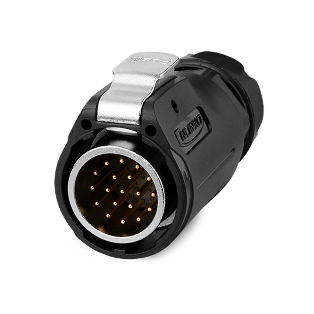 Male plug CNLINKO LP-24-C19PE-01-001A
