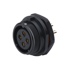 Розетка на панель, крепление гайкой Weipu SP2112/S6