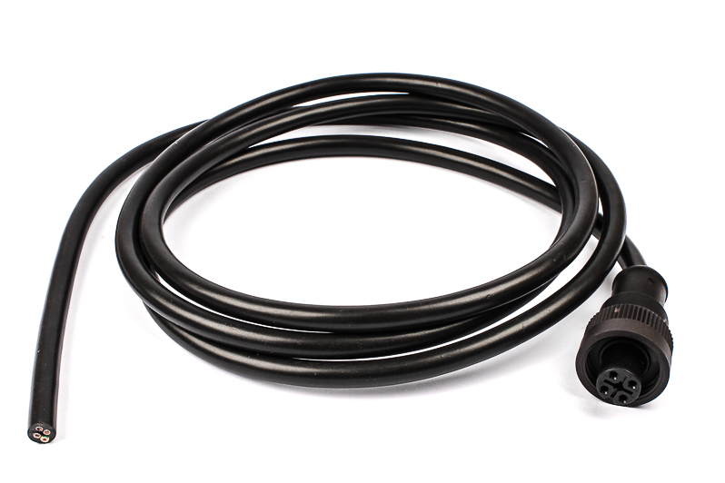 BINDER Socket Circular RD24 4p with Cable 2m 79-0232-20-04