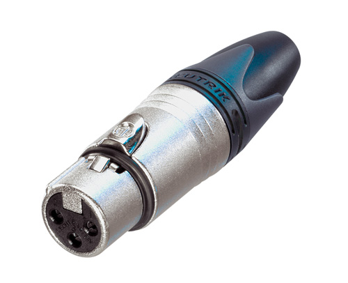 NEUTRIK Female cable connector 3p NC3FXX