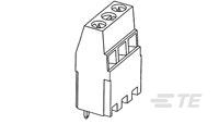 TE CONNECTIVITY Screwclamp 2p THT 282901-2