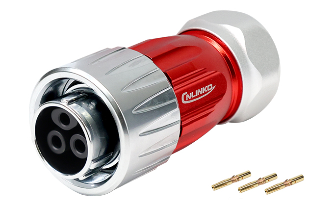 Crimp Type Metal Female Plug CNLINKO DH-20-J03PE-33-003A