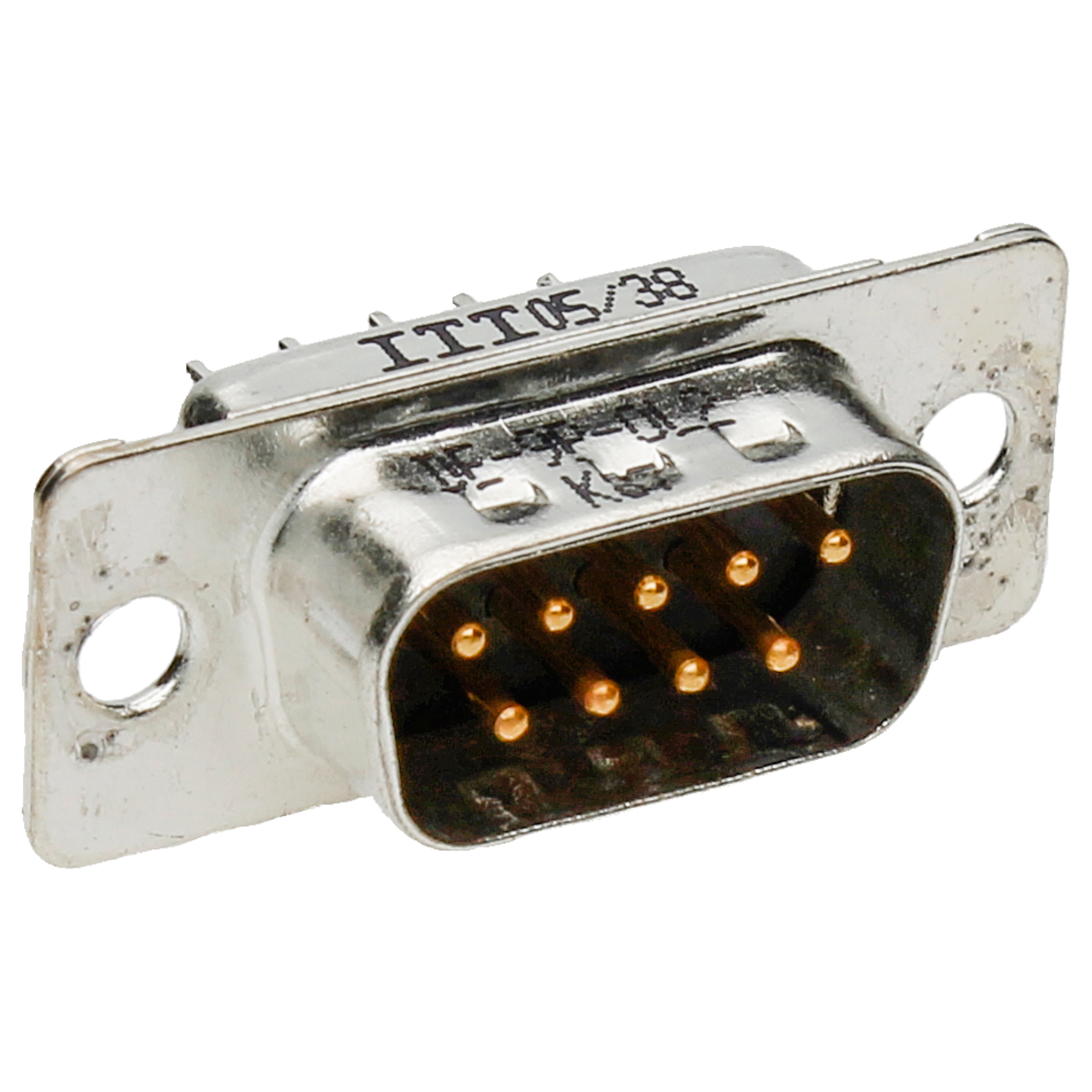 ITT Plug D-Sub STD 9p Solder DE9P-OL2-K87