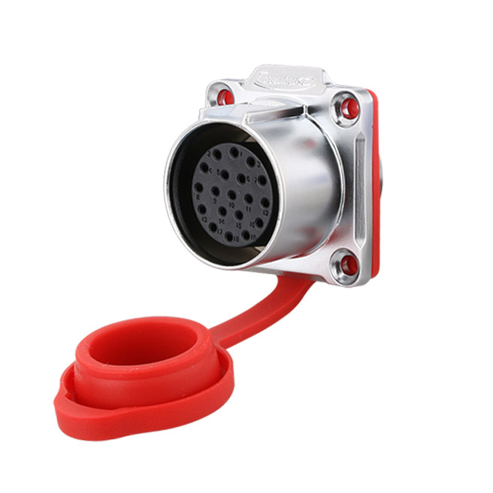 Four hole Female socket CNLINKO LP-24-J19SX-03-401A