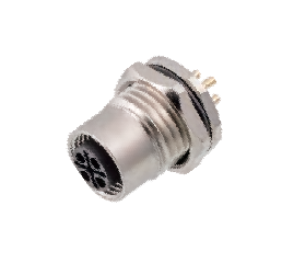 Розетка панельная 120155-02L000000 M12-F1-S2L-1