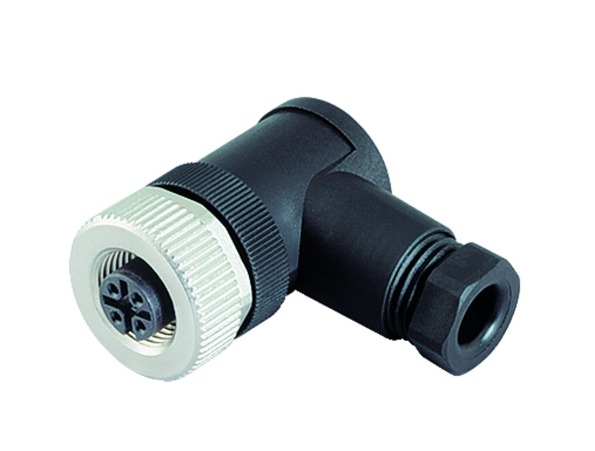 BINDER Socket Circular M12 4p Cageclamp 99-0524-52-04