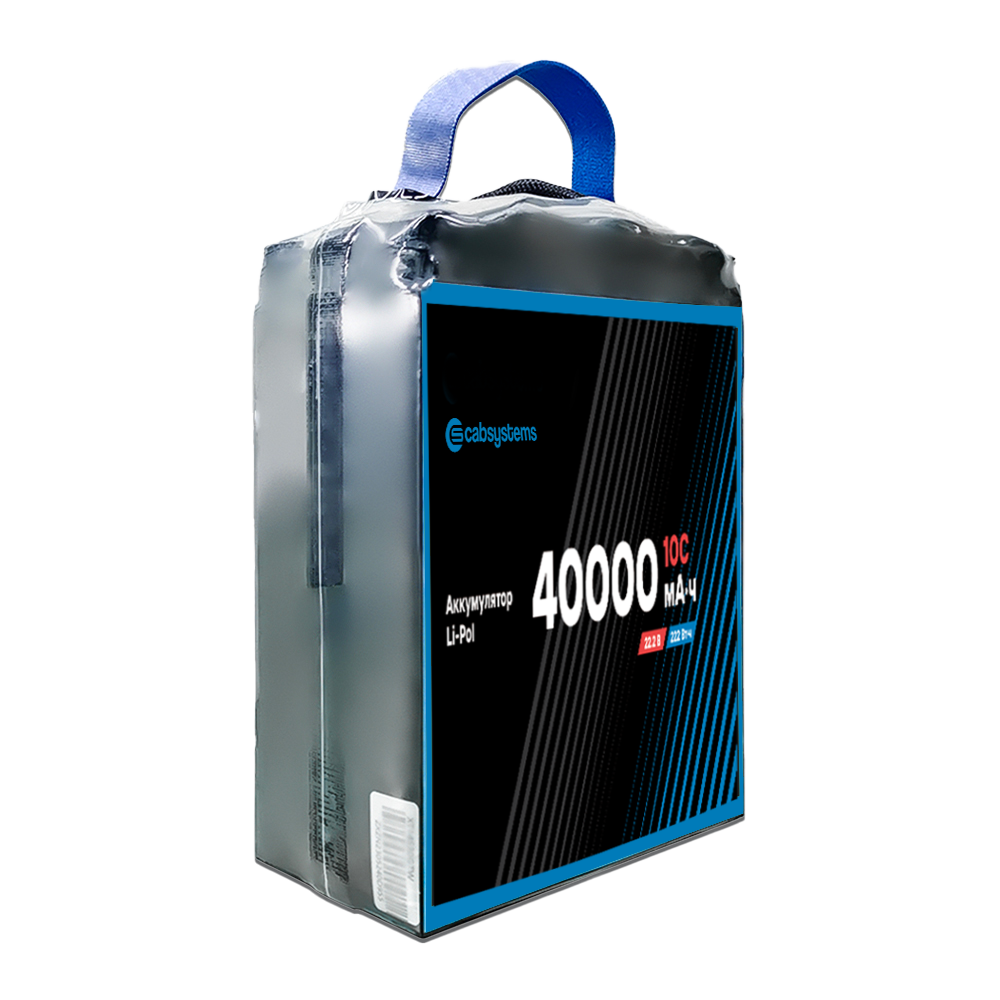 Li-Pol аккумулятор 40000mAh 10C 44.4  В, Cabsystems