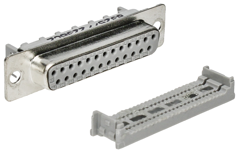3M Socket D-Sub STD 25p IDC 8325-6009