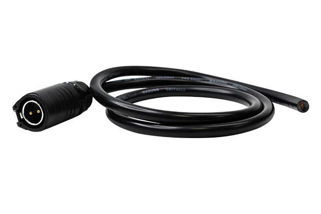 Standard Model LP-20 L=1M Male Plug Plastic+Metal With Soldering+Cable CNLINKO LP20-02-MP-E-1M-002