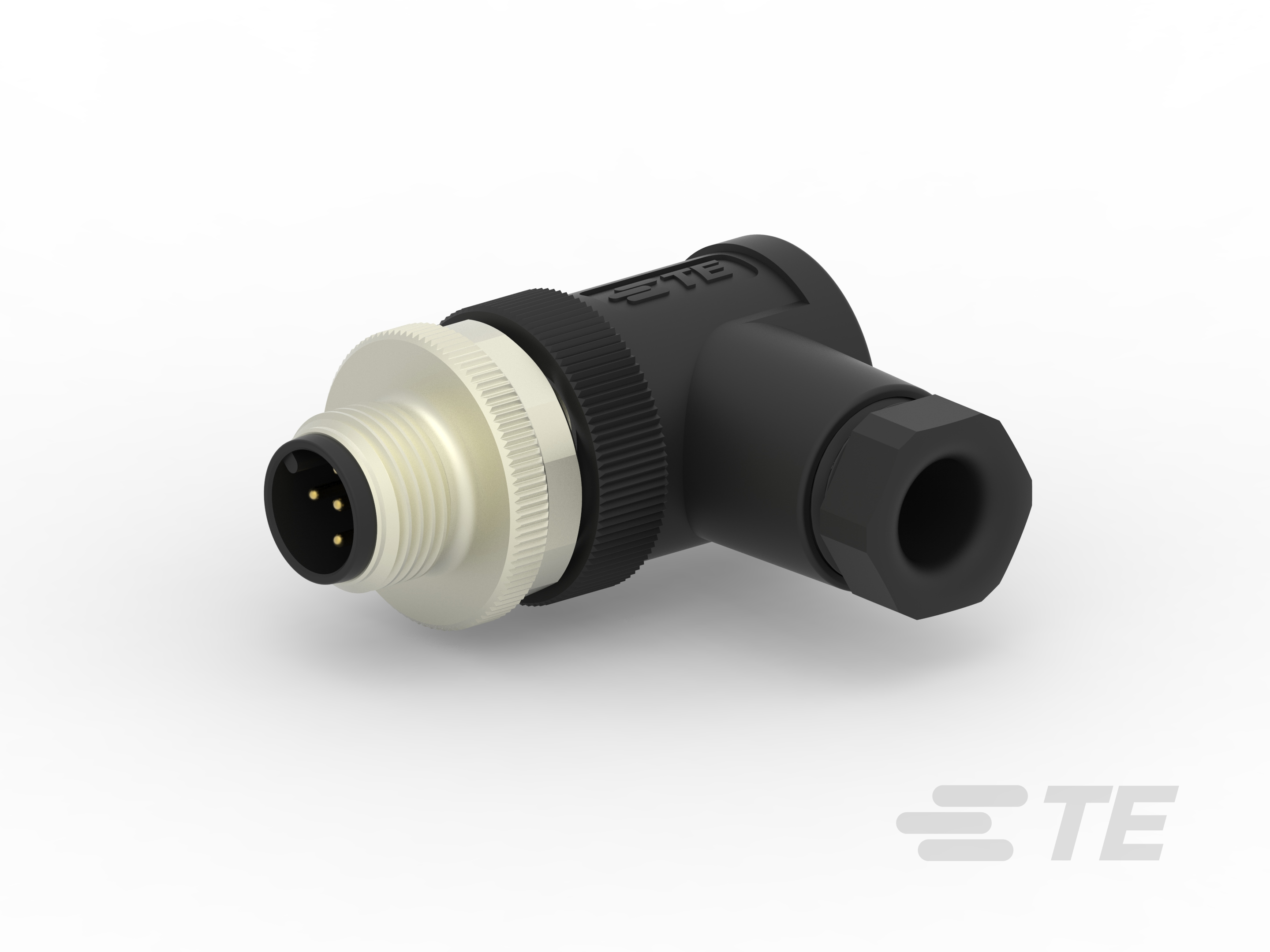 TE CONNECTIVITY Plug Circular M12 5p Screwclamp T4113001051-000