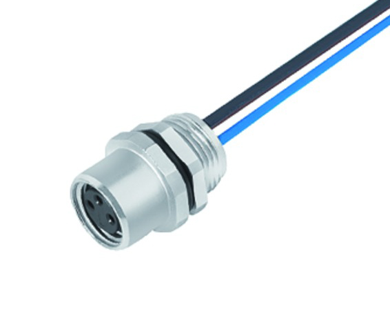 BINDER Socket Circular M8 8p with Strands 0.2m 09-3426-00-08