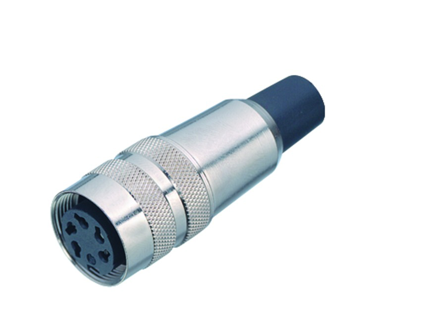 BINDER Socket Circular M16 4p Solder 09-0310-02-04