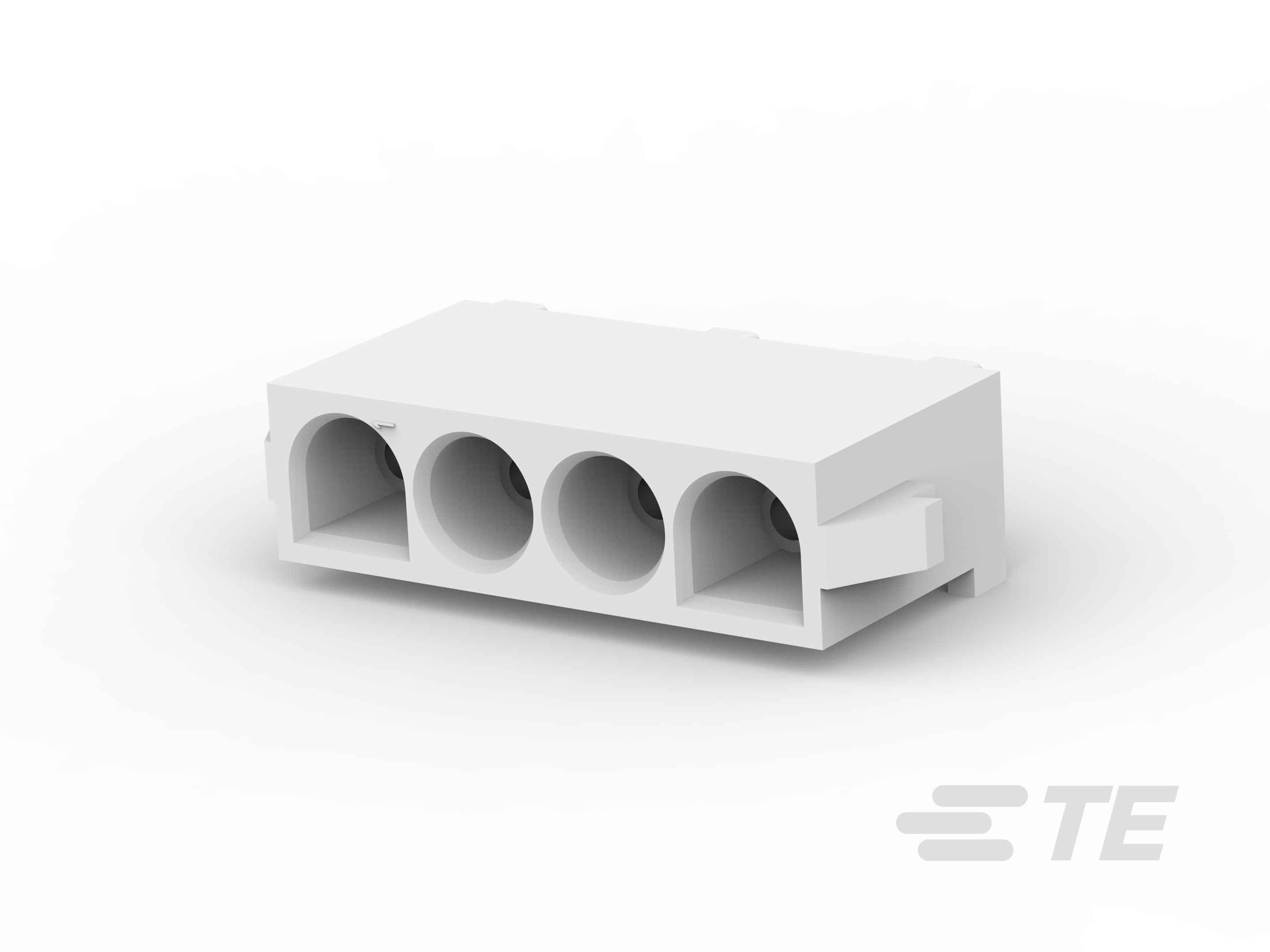 TE CONNECTIVITY Socket Square MateNLok 4p THT 350826-1