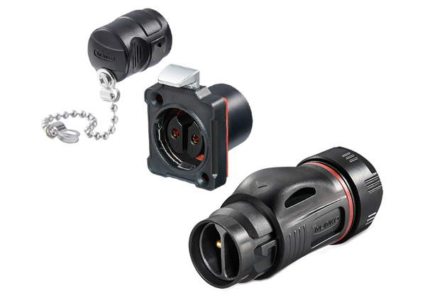 Plastic male plug+Metal Female socket CNLINKO BD-24-J02SX-02-207 / BD-24-C02PE-02-001