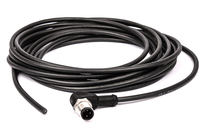 BINDER Plug Circular M12 3p with Cable 5m 77-3427-0000-50003-0500