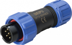 Вилка кабельная Weipu SP1310/P4IIC