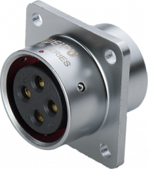 Розетка на панель с квадратным фланцем Weipu SF1613/S91