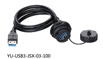 Герметичный разъем USB CNLINKO YU-USB3-JSX-03-100