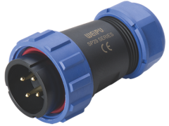 Вилка кабельная Weipu SP2910/P8B