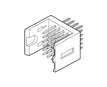 AMPHENOL ICC METRAL-Stecker 4x6p 70264-101LF