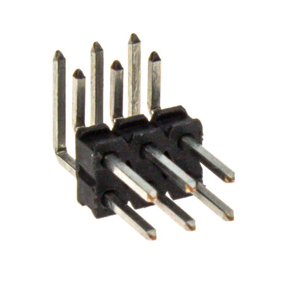 AMPHENOL ICC Plug Square BergStik 6p THT 76350-304-06LF