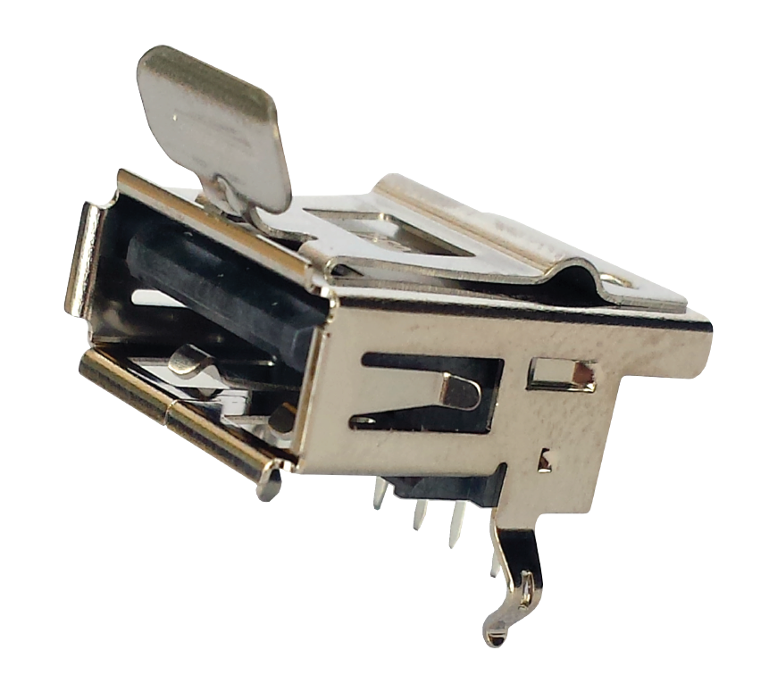 AMPHENOL ICC Socket Square USB 9p THT LUSB319300