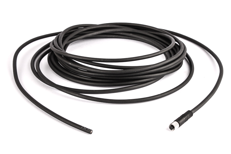 BINDER Socket Circular M5 4p with Cable 5m 79-3108-55-04
