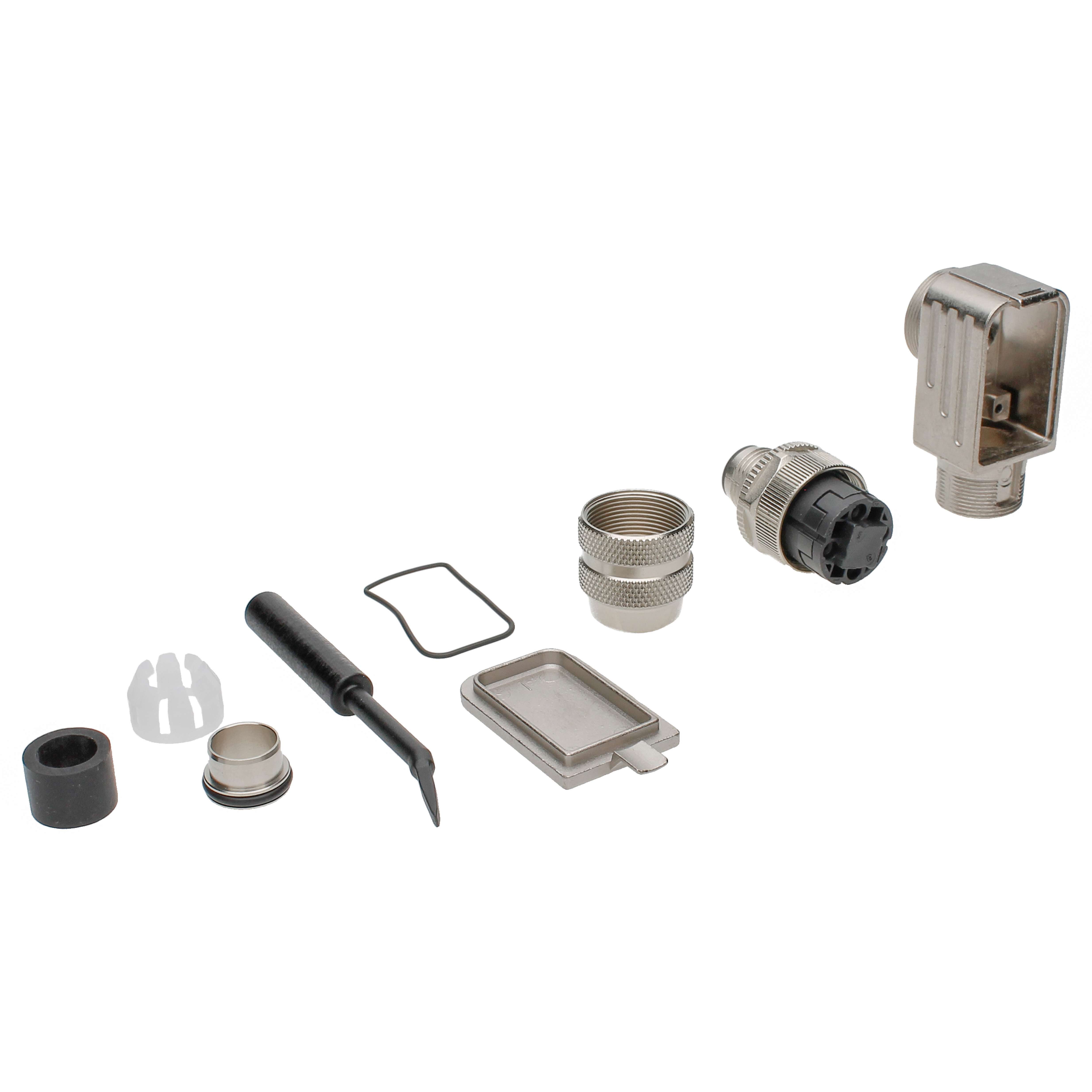 BINDER Plug Circular M12 4p Cageclamp 99-3725-820-04