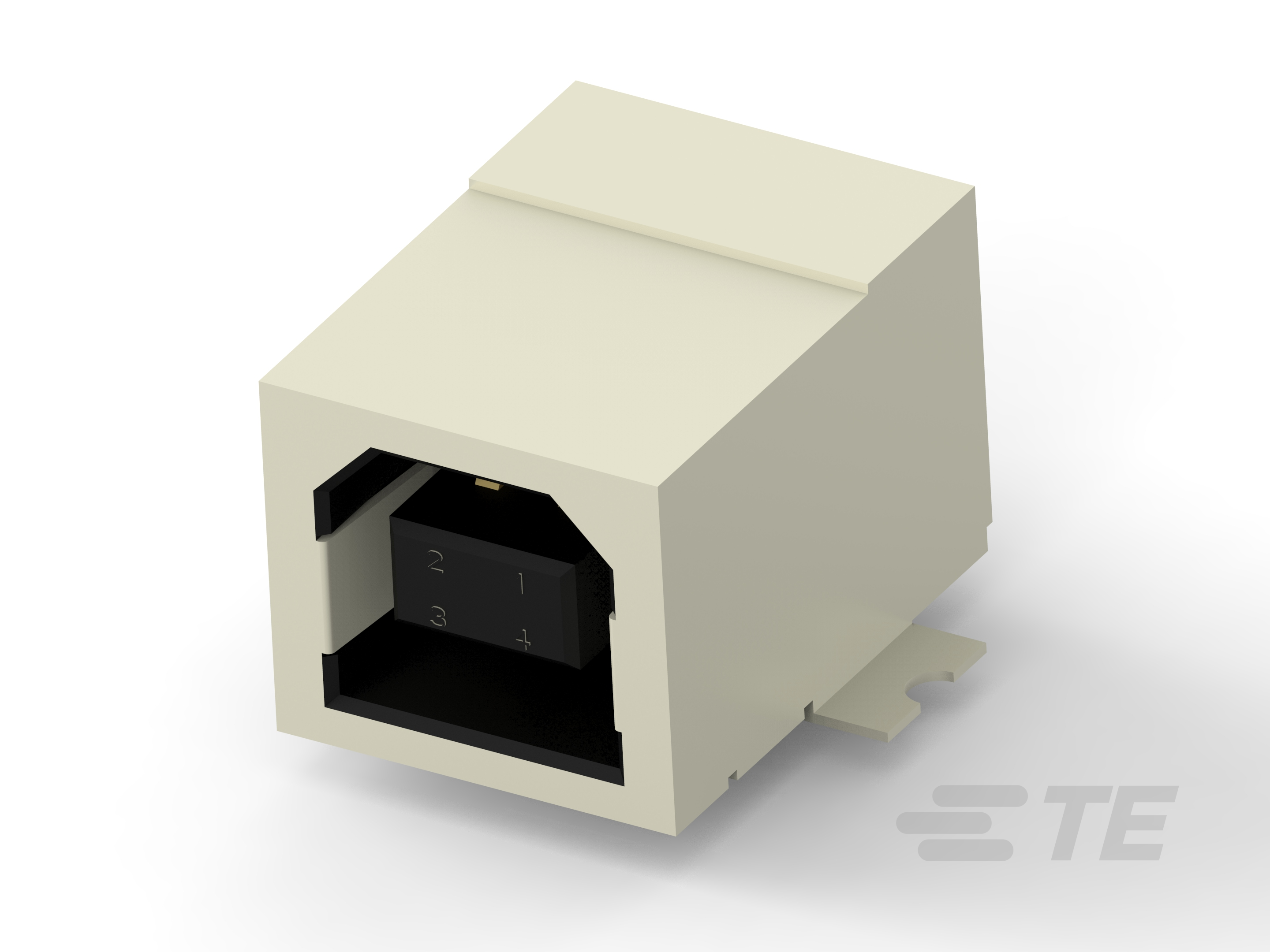 TE CONNECTIVITY Socket USB B 4p SMT 1-1734346-1