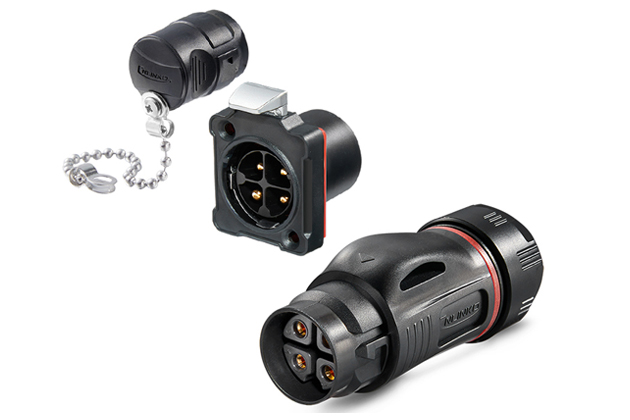 Four hole Male socket CNLINKO BD-24-J04PE-02-001