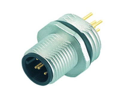 BINDER Plug Circular M12 5p THT 86-0231-0000-00005