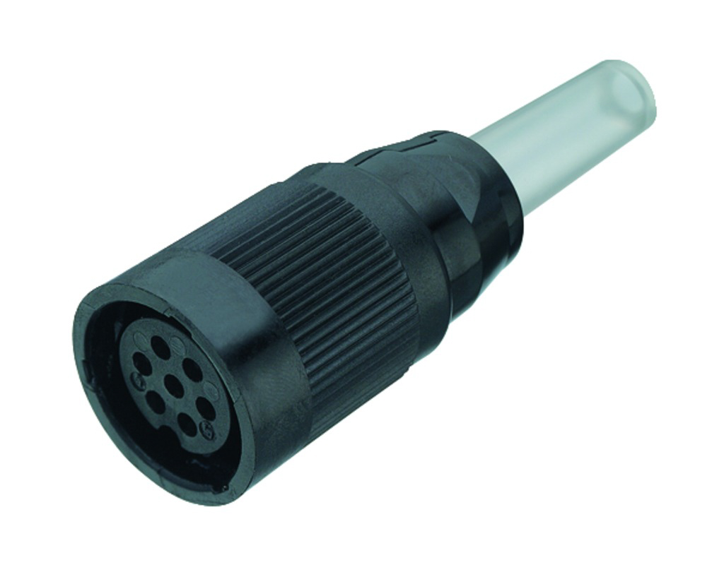 BINDER Socket Circular M25-b 12p Solder 09-0468-00-12