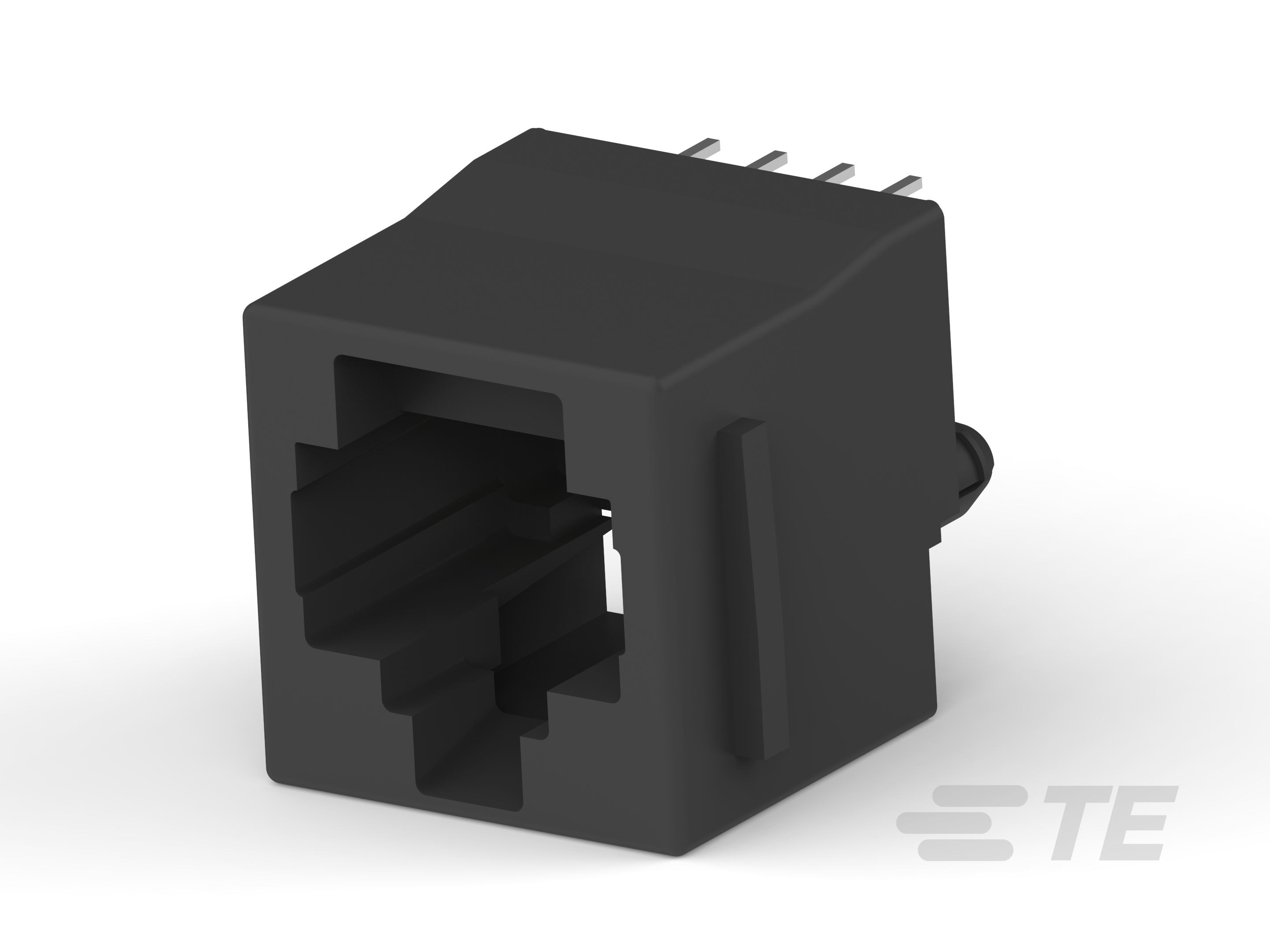 TE CONNECTIVITY Socket Square RJ45 8p THT 5520259-4
