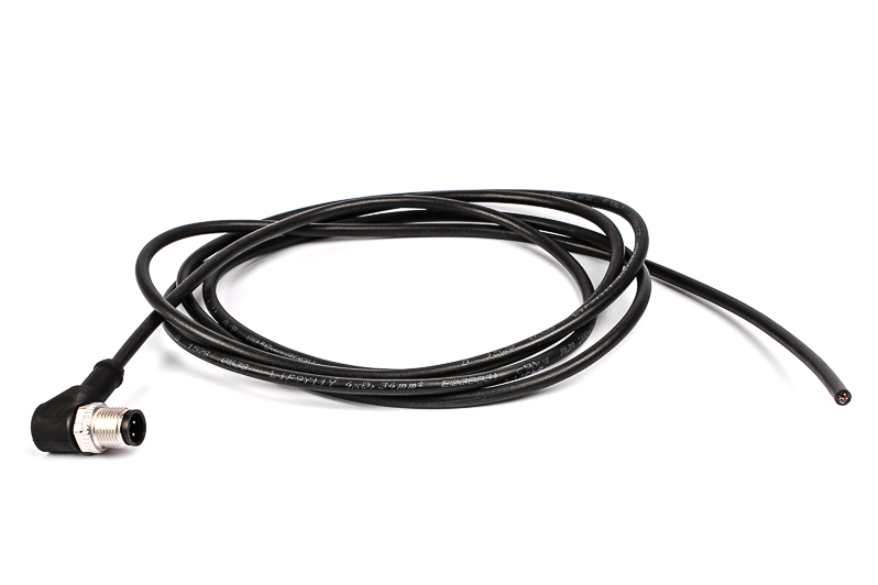 BINDER Plug Circular M12 4p with Cable 2m 79-3427-33-04