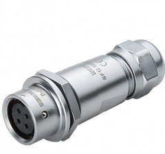 Розетка межкабельная Weipu SF1211/S4I